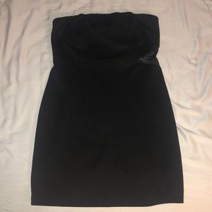 Forever 21 Black Strapless Dress